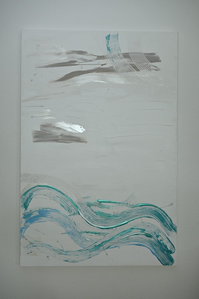 Weiß/Blau = Gletscher